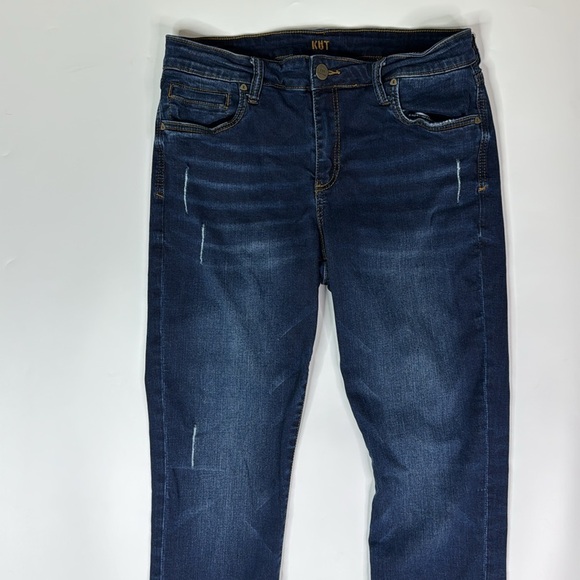 KUT Toothpick Skinny Dark Wash Jeans Size 12 - Picture 2 of 11